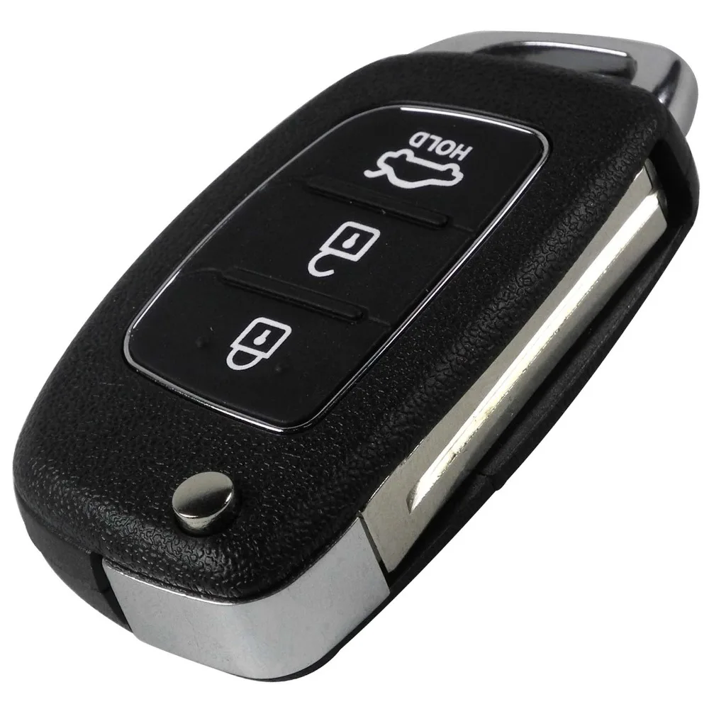 Для hyundai Solaris ix35 ix45 i20 Santa Fe 3/4 кнопочный ключ автомобиля оболочка HB20 Toy40 дистанционный брелок