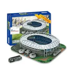 Estadio стадион Рио Бразилия Футбол 3D Бумага DIY головоломки 3412 модель Обучающие комплекты игрушек дети мальчик подарок игрушка