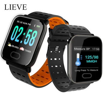

A6 Smart Watch Women Men with Heart Rate Monitor Smart Clock Fitness Tracker Blood Pressure Bracelet Smartwatch For Android IOS