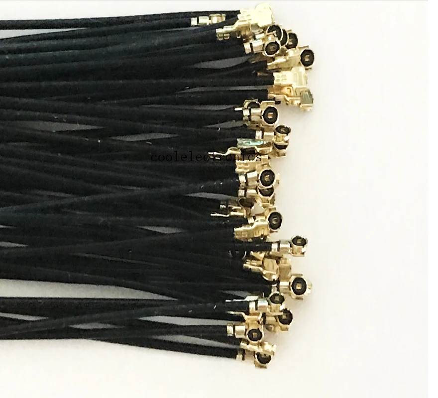 50 шт. 0 81 IPX U.fl IPEX MHF4 к Разъем RF Pigtail Coax кабель мм 10 см 15 20 см|Соединители| |