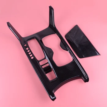 

CITALL ABS Carbon Fiber Texture Car Auto Gear Shift Box Cigarette Lighter Panel Trim Cover Fit For Honda Accord 2018 2019