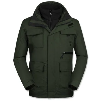 

Men Raincoat Jacket Coat Three-in-One-Piece Outdoor Sports Clothing MEN'S Winter Coat