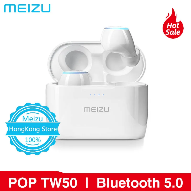 

Meizu POP 2 TWS Wireless Bluetooth 5.0 Earphones Hybrid HIFI Earbuds Headset Sport Noise Cancelling HD In-Ear Earphones