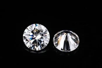 

Starsgem High Quality 8mm 8 Hearts&8Arrows Beautiful Moissanite EF Stone 2ct Loose Stone For Women Jewelry Making