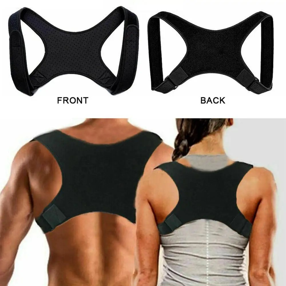

New Posture Corrector Back Support Belt Shoulder Bandage Corset Orthopedic Spine Back Pain Relief