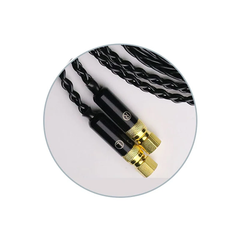 Audiocrast Hi End 4 pin XLR Balanced Silver Plated Upgrade Cable for SUNDARA he400i he400s HE560 Headphones