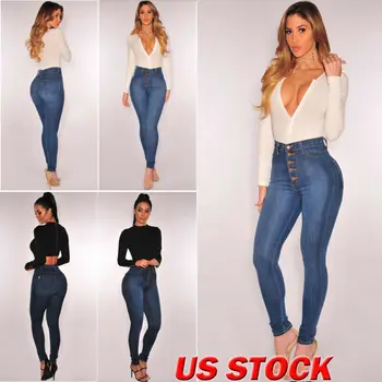 

Stretchy Slim Leggings Sexy imitation Jean Skinny Jeggings Skinny Pants big size bottoms hot sale