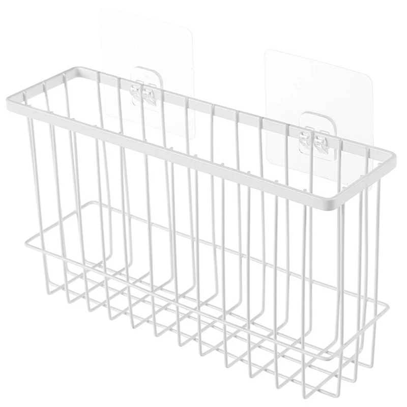 

Japanese Wrought Iron Wall-Mounted Storage Basket Bathroom Storage Basket Drain Basket Kitchen Bracket