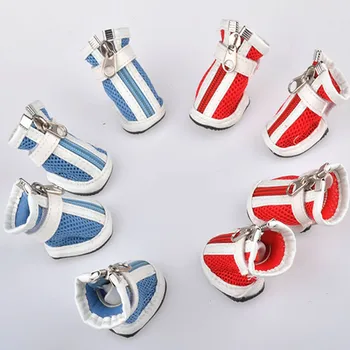 

Dog-Shoes Teddy Pet-Shoes Fashion Breathable Mesh Zipper Sports-Shoes Pet-Supplies Dogs-Shoes Outdoor Pet-Shoes-xs Puppy-Shoes