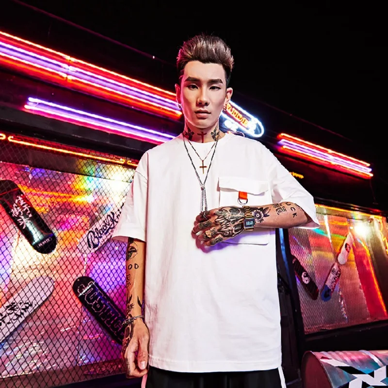 

MEN'S WEAR Popular Brand Loose Short Sleeve T-shirt