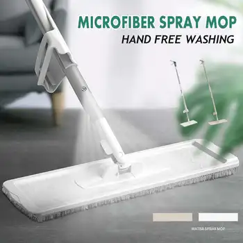

3 in 1 Spray Mop Set Reusable Microfiber Pads Magic Mop Window Floor Flat Mop Household Cleaning Tool Lazy Mop Dust Cleaner