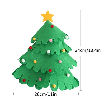 

1pcs Christmas Tree Star Design Wine Bottle Cap Cover Holiday Party Dinner Decor