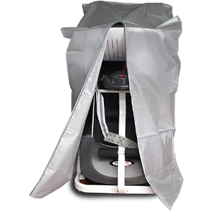 Чехол для беговой дорожки, защитный складной чехол для спортивной беговой машины, Пылезащитный Водонепроницаемый чехол для помещений и улицы (серебристого цвета) - изображение