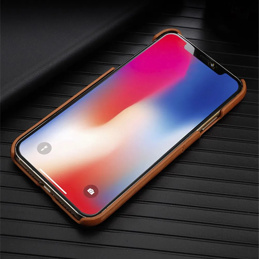 QUZONG роскошный масляный воск чехол для телефона из искусственной кожи для iPhone 11 Pro Max 11Pro 11 10 X XR XS Max 6 6S 7 8 Plus чехол с отделением для карт