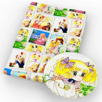 

David accessories 50*140cm Patchwork Printed Polyester Cotton Fabric for Tissue Kids Home Textile for Sewing Tilda Doll,c11389