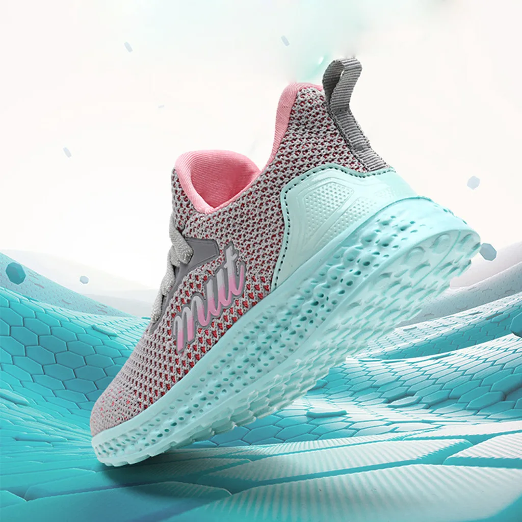 Детская обувь; повседневные кроссовки из сетчатого материала; Tenis Zapatos; удобная детская дышащая повседневная Легкая спортивная обувь для мальчиков и девочек