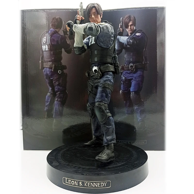 Фигурка героя игры Leon Kennedy персонаж Леон Скотт Кеннеди экшн модель игрушки