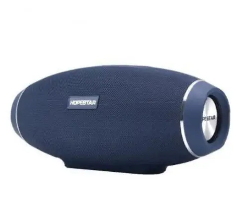 Blue HOPESTAR H20 беспроводной портативный Bluetooth 2,1 динамик 20 Вт Водонепроницаемый Открытый бас-эффект с USB AUX мобильный компьютер ТВ - Color: Blue