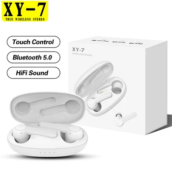 

2020 New XY-7 Tws Wireless Bluetooth Stereo Earphones Bass Headphone Earbuds With Mic Charging Box Sport Headset PK i12 i900000