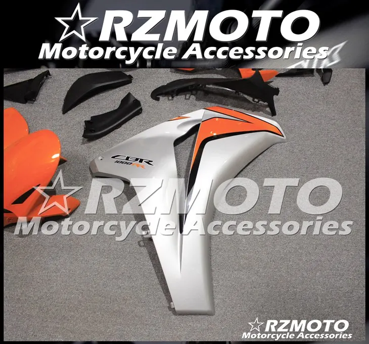 ABS мотоцикл обтекатель комплект для HONDA CBR1000RR 2008-2011 год кузов литья под давлением Магазин № 1009