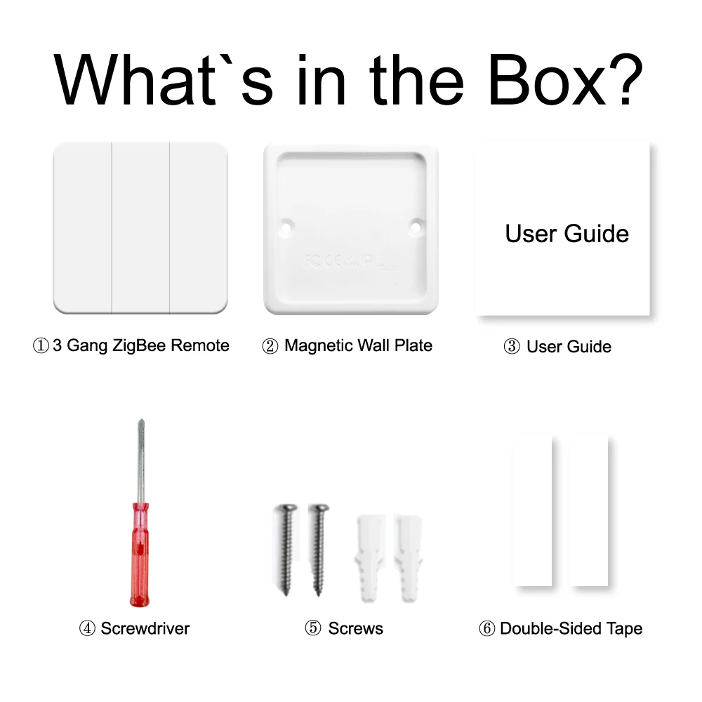 Controle Remoto, Tuya Scene, Aplicativo Smart Life, Hub Need para UE e EUA, 14