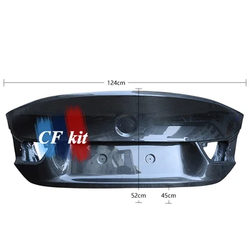 

CF Kit CSL Style Carbon Fiber Rear Trunk Lids For BMW F82 Replacement Luggage Body Kits Car Styling