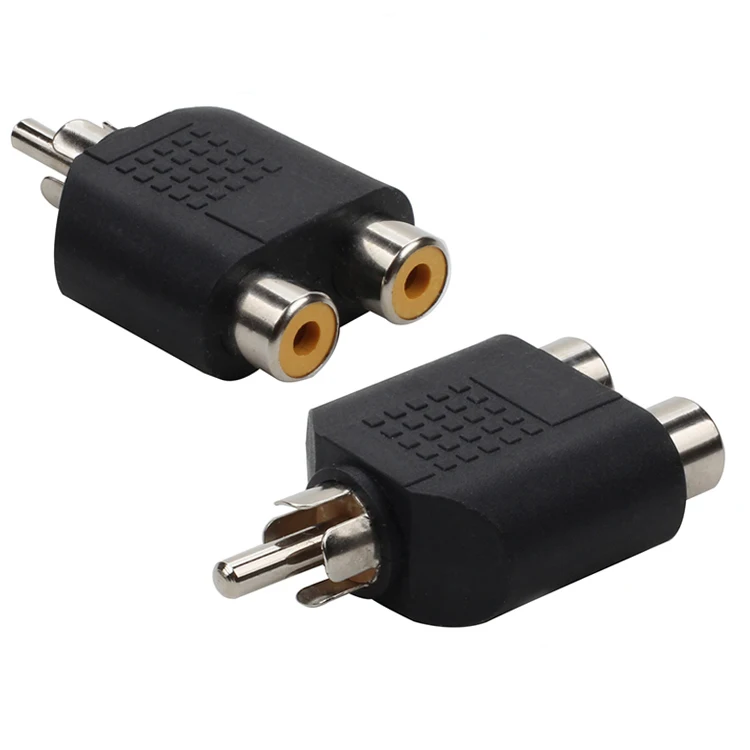 Connector Adapter 1pcs 3.5mm Male / Female Plug Jack Stereo Coupler Adapter 3.5 mm Mono Stereo to 6.35 RCA Charging Connector