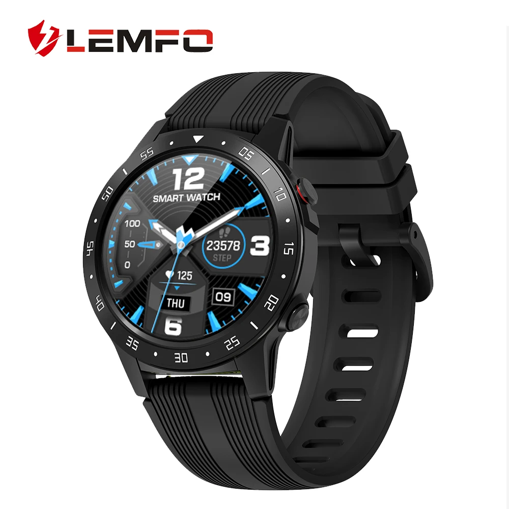 

LEMFO M1S Smart Watch SIM Card Bluetooth Phone Call GPS Smartwatch Heart Rate Blood Pressure Monitoring Sports Modes Men Women