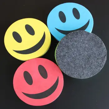 

Adeeing Best Magnetic Smiling Face Whiteboard Dry Eraser And The Color Is Random