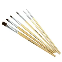Maquillage Corps Peinture 6 Pièces Pinceaux De Maquillage Cosplay D'art Schmink Fondation Poudre Fard À Paupières Cosmétiques Maquillage Brosses Set Outils Kit