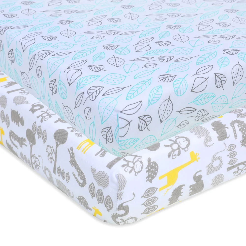 Cotton Mattress Bedding Set Set Sheets Cotton Cribs Fitted Crib