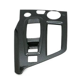 

Carbon Fiber Gear Shifter lever Panel Cover Car Trim Interior For Peugeot 3008 GT 3008GT 2016 2017 2018 high configuration