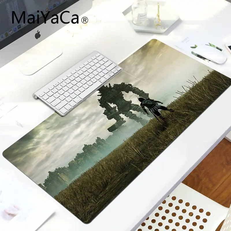 MaiYaCa Shadow of the Colossus тема индивидуальные коврики для мышки ноутбука коврик для мыши Большой Коврик Для Мыши Компьютерный коврик для ПК - Цвет: LockEdge 30x80cm