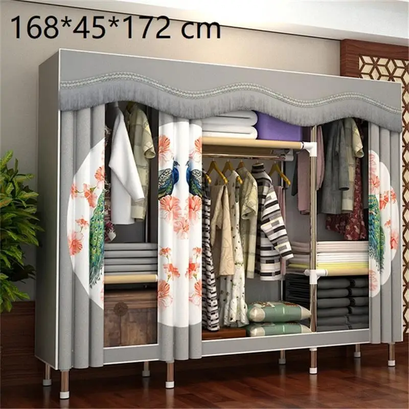 Gabinete Meble Moveis Armoire De Range mobilli Penderie Armario Ropa шкаф Mueble мебель для спальни Guarda Roupa гардероб - Цвет: MODEL K