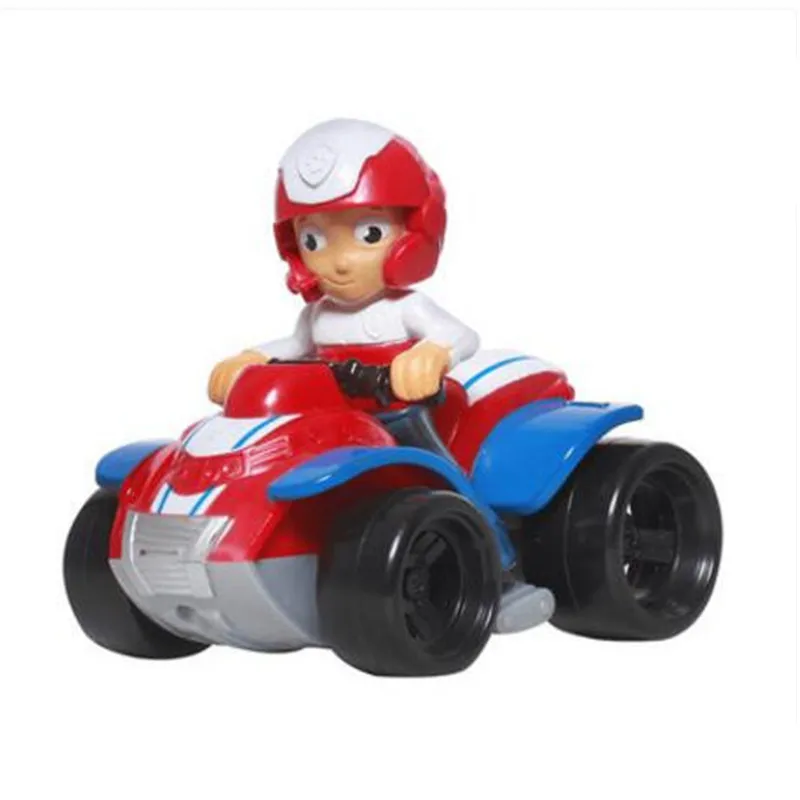 Paw Patrol собака Patrulha Canina Аниме Фигурка автомобиля пластиковая фигурка украшения игрушки для детей на день рождения рождественские подарки