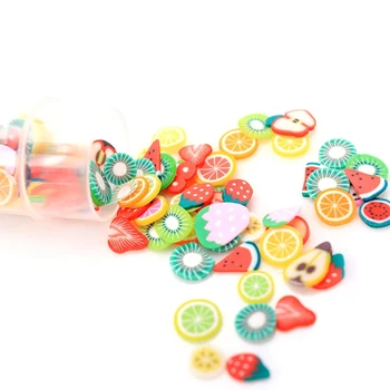 

New Fashion Colorful Cute Mini Fruit Soft Pottery Hand Clay Soft Playdough Kids Funny Novelty Toys Early Education Fruits Models