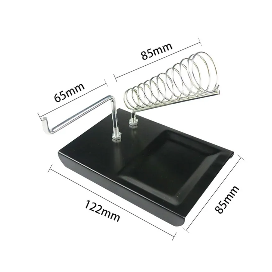 Electric Soldering Iron Stand Holder with Welding Cleaning Sponge Pads Generic High Temperature Resistance hot stapler