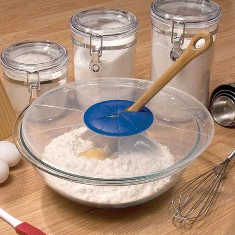 Plastic Grill Screen Cover Egg Beater Cylinder Flour Butter Splash Blender Kitchen Baking Tools food silicone cover cooking pot