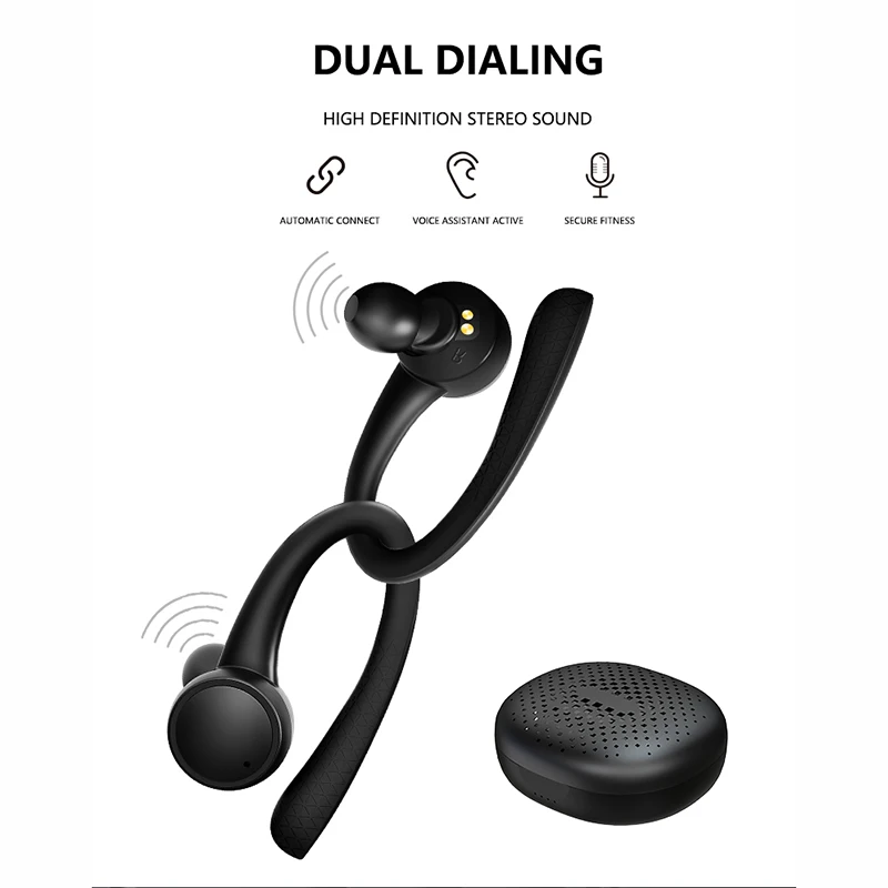 T7 Pro Наушники вкладыши TWS с Беспроводной Bluetooth наушники 5 0 Hi Fi стерео спортивные