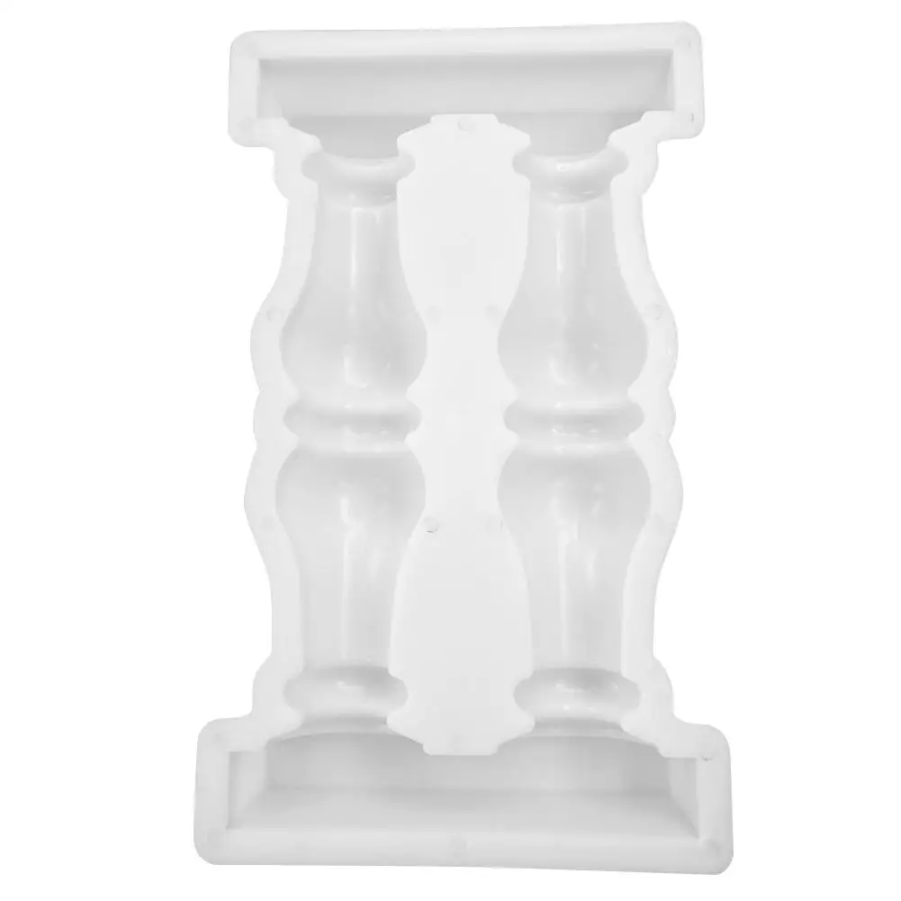 Римская колонна Форма ваза колонна форма-забор бетон силиконовая форма гипсовая форма для бетона DIY ремесло Домашний сад Декор