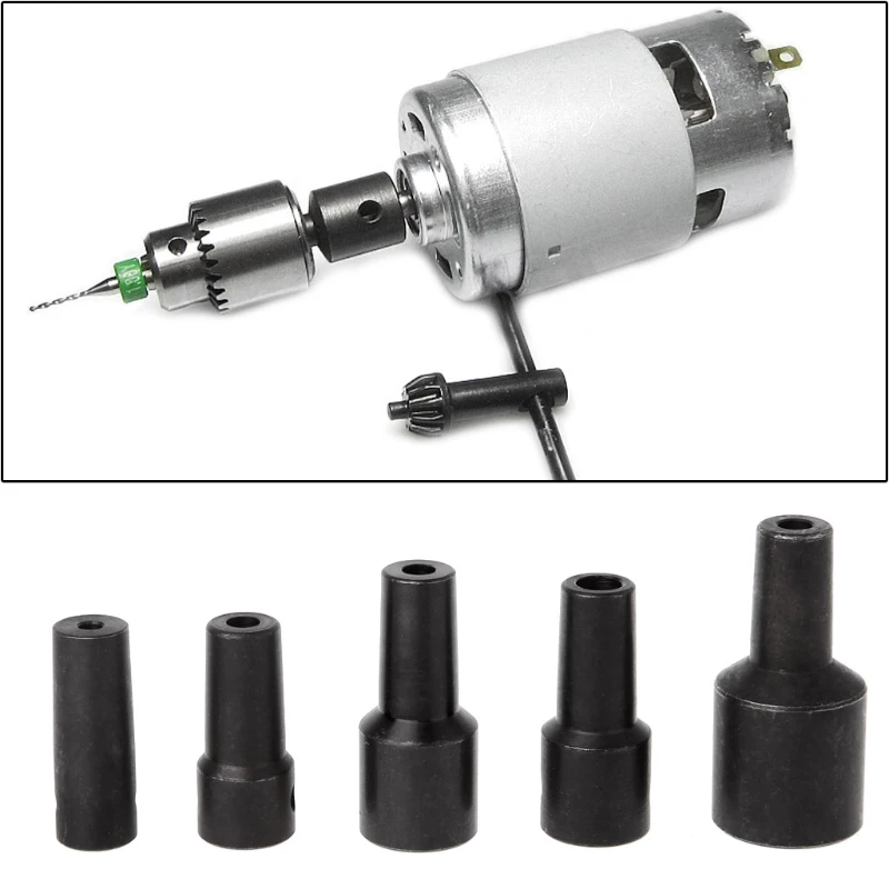 

5mm-14mm Motor Shaft Coupler Reducing Sleeve Connector Rod For B12 Drill Chuck