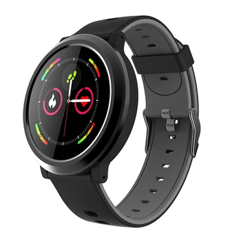 

Bakeey B18 Stopwatch Metal Bezel Replacement Strap 3D UI HR Blood Pressure Heart Rate Monitor SMS bluetooth Camera Smart Watch