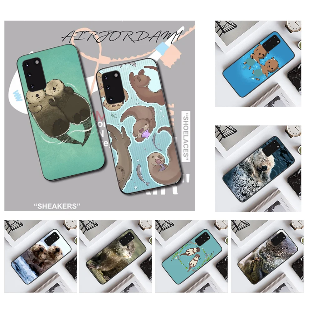NBDRUICAI милый черный мягкий чехол для телефона Samsung S20 plus Ultra S6 S7 edge S8 S9 S10 5G|Бамперы| |