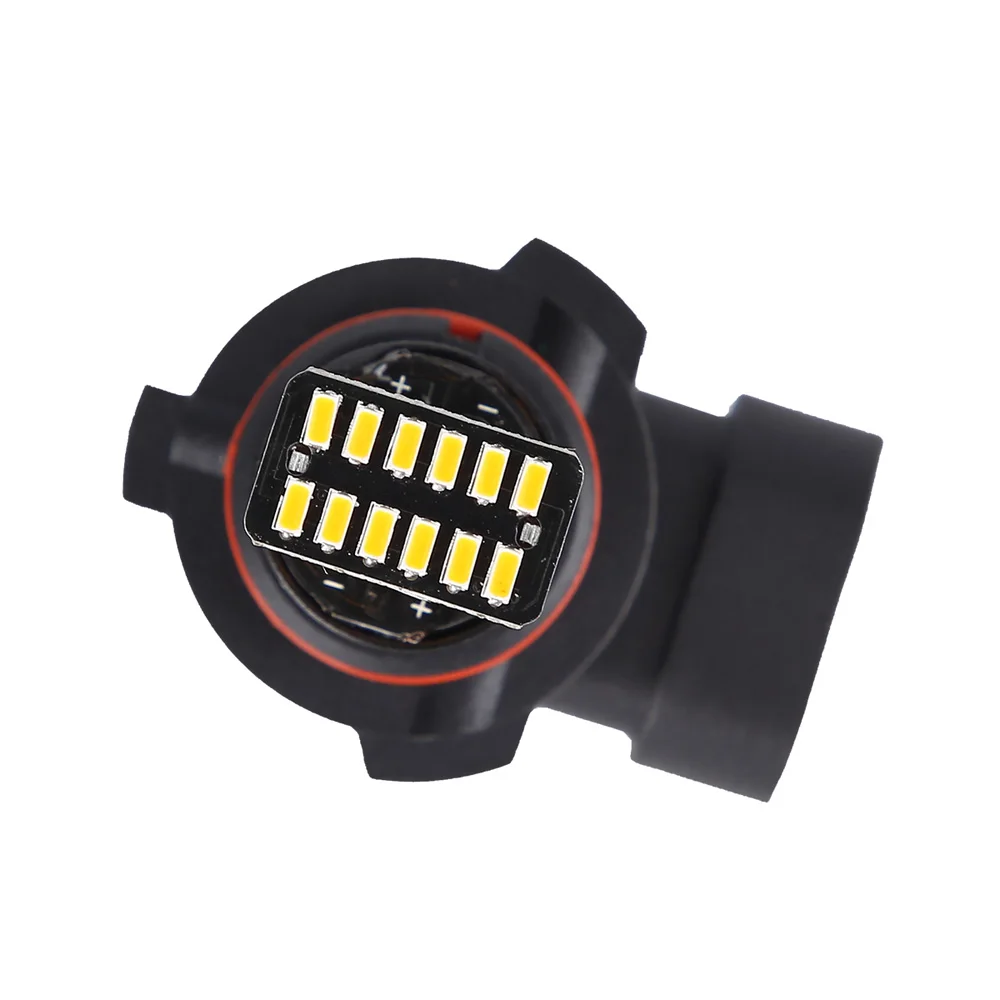 2 шт. 9006/HB6 светодиодный 3030SMD 3200LM противотуманный светильник, лампы для вождения автомобиля DRL 3000K 12V* Световой поток: 3200LM