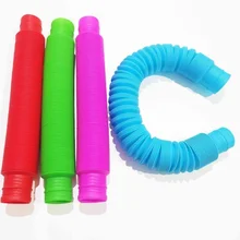 Mini jouets sensoriels pour adultes, anti Stress, autisme, soufflet en plastique pour enfants