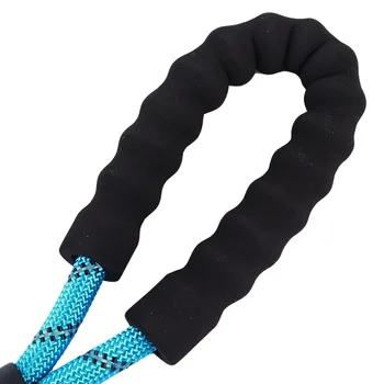 

152cm Reflective Traction Rope Dog Collar Leashes Jogging Puppy Pets Supplies For Dogs Nylon Luminous Stretch Leash Long Rope