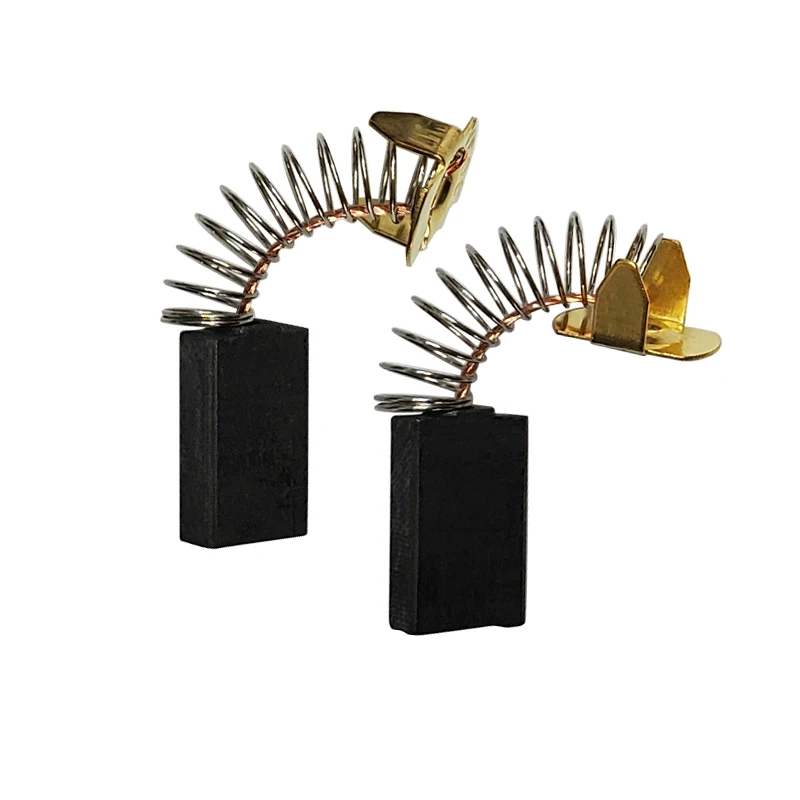 

10 шт щетки углерода Мощность инструмент Аксессуары 5x11x17 мм Электрический молот угловая шлифовальная машина графитная электрощётка Замена Прямая доставка