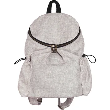 

Women's Summer Origional Cool Pleated Backpack Medium Size Backpack Cotton Linen Soft-cloth Bag Casual Rucksack
