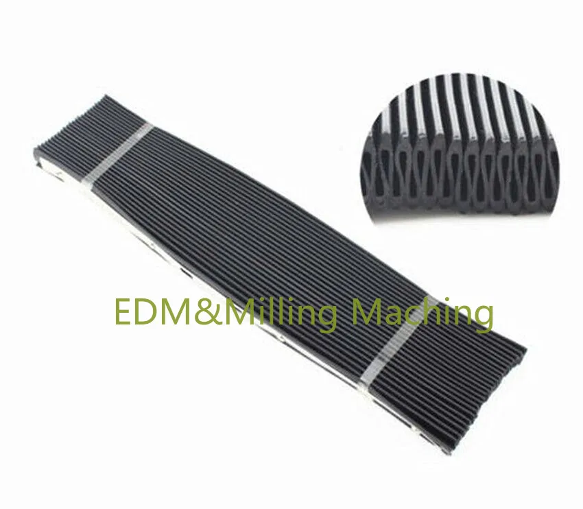 

1PCS High Quality Bridgeport Milling Machine Rubber Accordion Way Cover CNC Vertical Mill Part 400*600 DURABLE