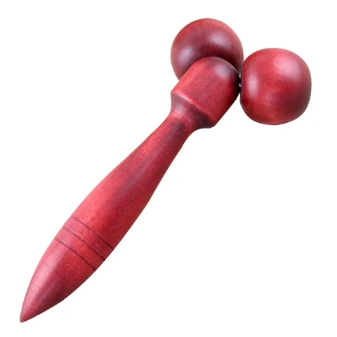 Slimming Tools Wood Eyes Face Shaper Anti Wrinkle Roller Massager Wood Slimmer Relaxing Neck Chin Health Care